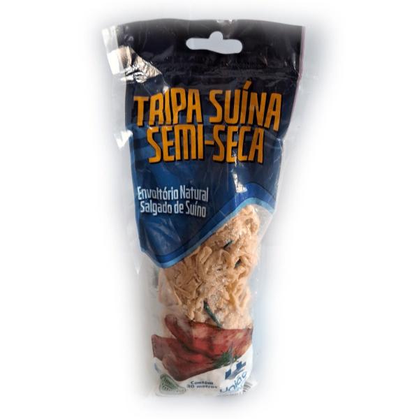 Tripa Suina Salgada Semi Seca P/ Embutidos, Linguiças 30mt - União Casings Imagem de Tripa Suina Salgada Semi Seca P/ Embutidos, Linguiças 30mt