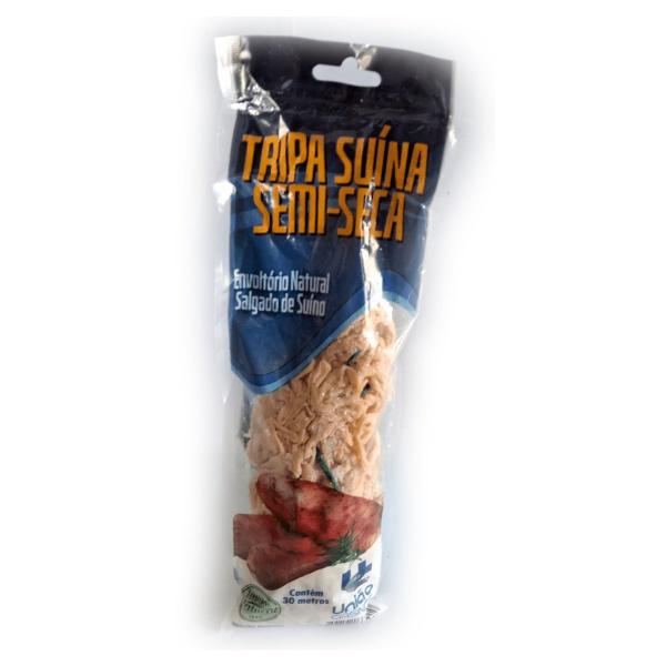 Tripa Suina Salgada Semi Seca P/ Embutidos, Linguiças 30mt - União Casings Imagem de Tripa Suina Salgada Semi Seca P/ Embutidos, Linguiças 30mt