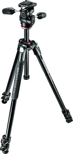 Imagem de Tripé Manfrotto 290 Xtra de Alumínio - 3 Seções com Cabeça 804 de 3 Vias