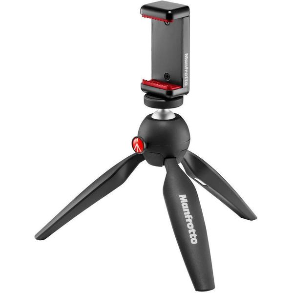 Imagem de Tripe Manfrotto Mkpixiclamp-Bk Pixi Smarthone Iphone Câmera