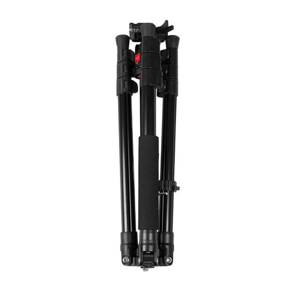 Tripé para Câmera c/ Suporte Celular Profissional com Bastão Kingjoy 1,54m BT-258B Imagem de Tripé para Câmera c/ Suporte Celular Profissional com Bastão Kingjoy 1,54m BT-258B