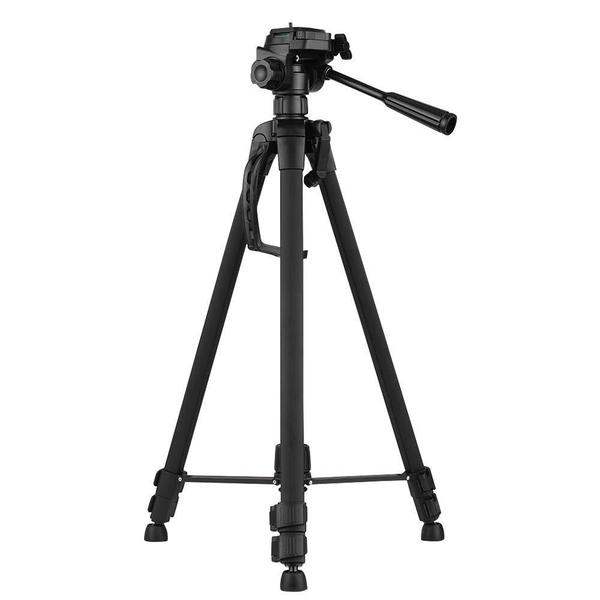 Imagem de Tripé para Câmeras Weifeng WT-3770 de 1.64m com Cabeça Panorâmica para Foto e Vídeo (Preto)