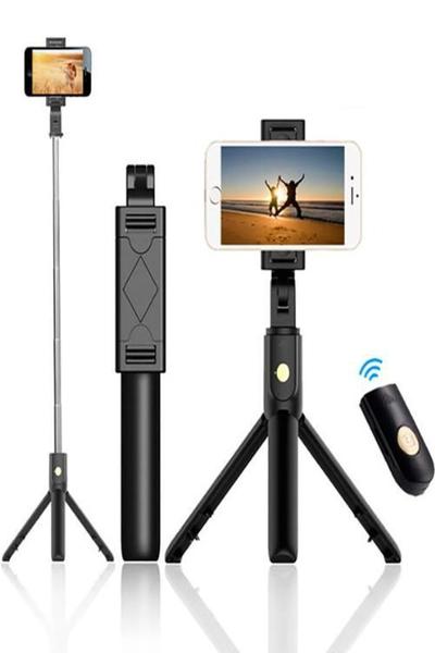 Tripé Retrátil Para Celular Com Controle Remoto + - Monac Imagem de Tripé Retrátil Para Celular Com Controle Remoto +