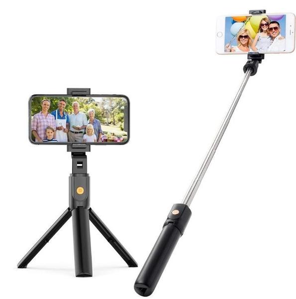 Tripé Retrátil Para Celular Com Controle Remoto + - Monac Imagem de Tripé Retrátil Para Celular Com Controle Remoto +