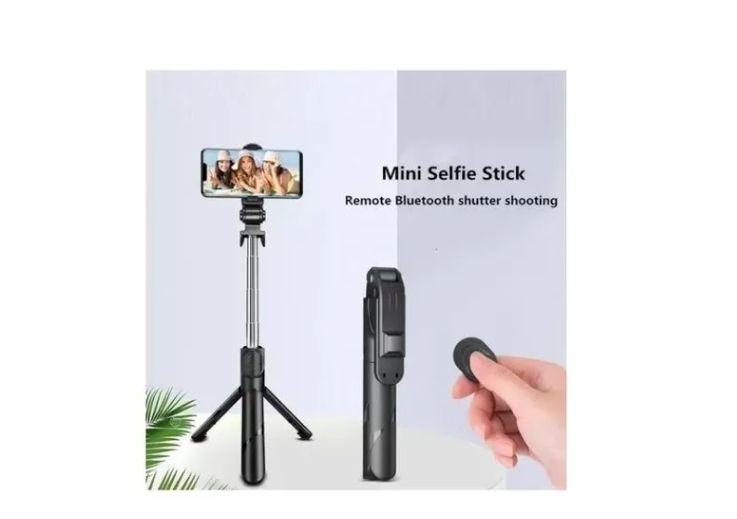 Imagem de Tripé Selfie Stick Bluetooth Control Cane XT-02 preto