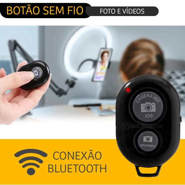 Imagem de Tripe Suporte Controle Remoto Para Camera Celular