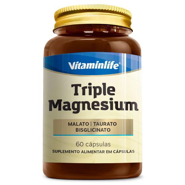 Imagem de Triple Magnésio Malato 60 Cápsulas VitaminLife