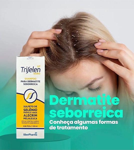 Imagem de Triselen Ouro Anticaspa Selênio Alecrim Melaleuca 150ml