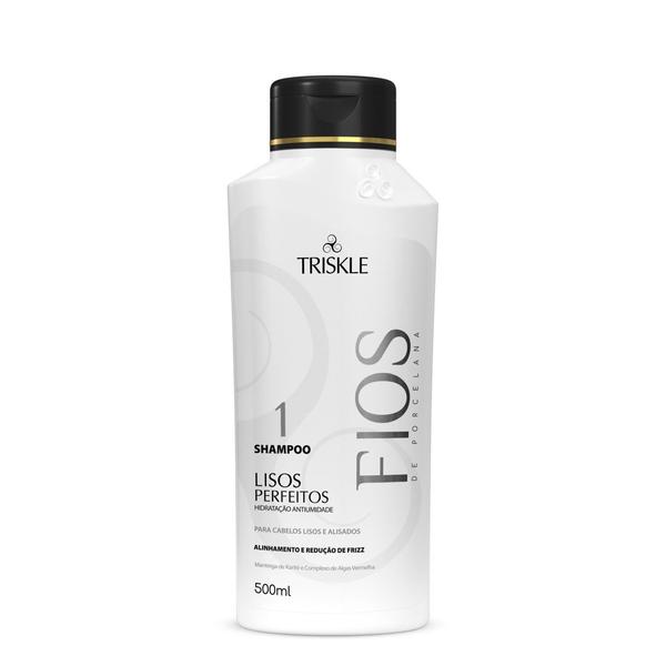 Imagem de Triskle Shampoo Fios de Porcelana 500ml Lisos Perfeitos