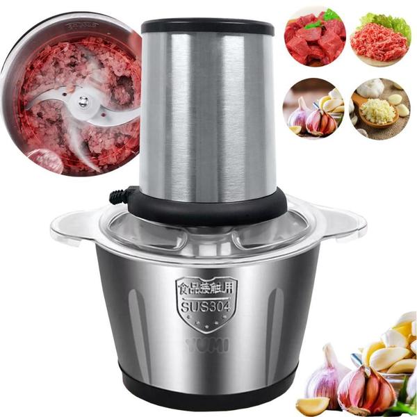 Imagem de Triturador Alimentos Carne Legumes Elét 2L Inox Profissional