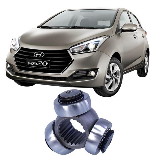 Imagem de Trizeta Hyundai Hb20 1.0 12v Dianteiro Lado Cambio 20 Dentes