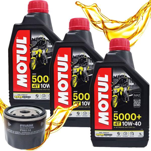 Imagem de Troca de Óleo Bmw F700 / F750 / F800 Gs Motul 10w40 + Filtro