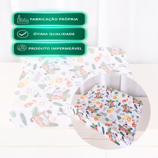 Trocador Anatômico Impermeável Cômoda Troca Fraldas Bebê Menina Menino - Maria's Baby Imagem de Trocador Anatômico Impermeável Cômoda Troca Fraldas Bebê Menina Menino