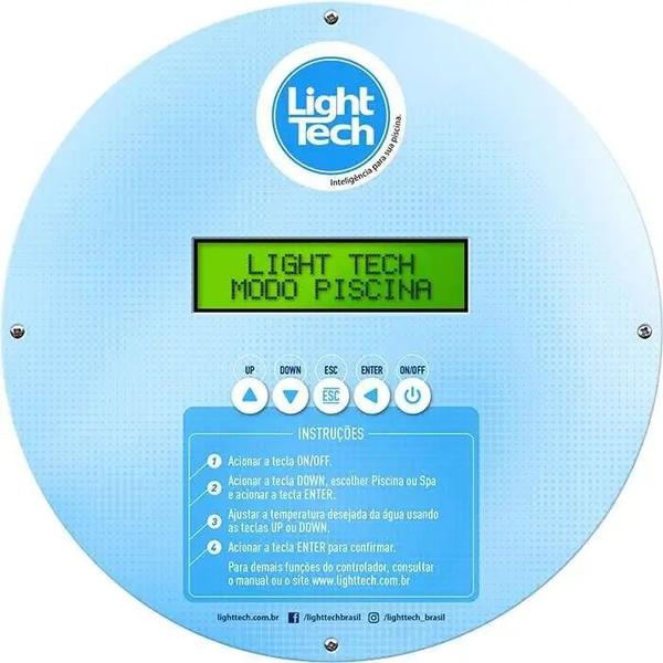 Imagem de Trocador De Calor Wi-Fi Monofásico para Aquecimento de Piscinas até 35 mil Litros NANO LT 35N - Light Tech