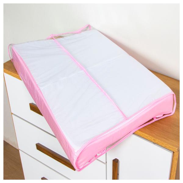 Trocador de Fraldas Para Bebê Anatômico c/ Capa Cômoda Menina Menino - Maria's Baby Imagem de Trocador de Fraldas Para Bebê Anatômico c/ Capa Cômoda Menina Menino