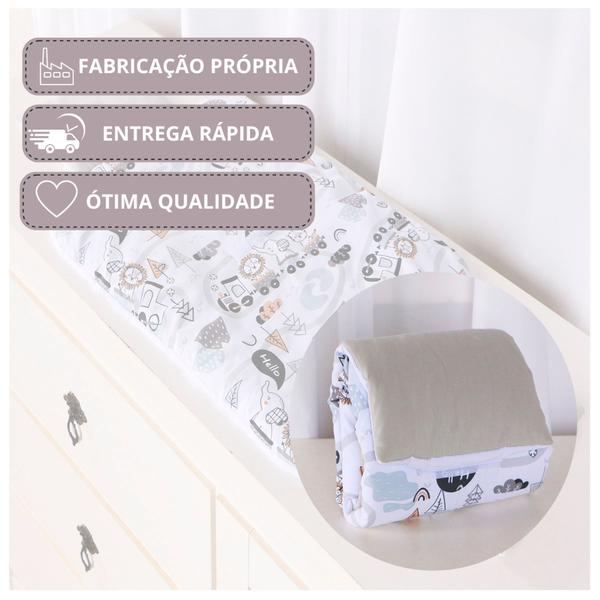 Trocador de Fraldas Portátil Impermeável Cômoda Bebê Menina Menino - Maria's Baby Imagem de Trocador de Fraldas Portátil Impermeável Cômoda Bebê Menina Menino