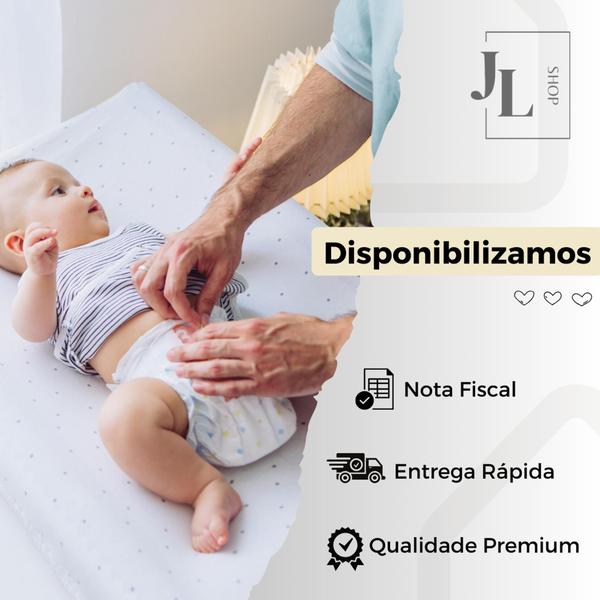 Trocador De Fraudas Para Cômoda Impermeável Coloridos Linha Premium - Beniq Imagem de Trocador De Fraudas Para Cômoda Impermeável Coloridos Linha Premium