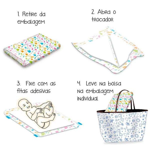 Imagem de Trocador Descartável Absorvente Baby & Me 10 Unid