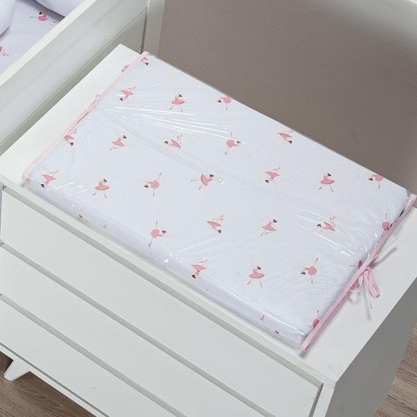 Trocador Impermeável de Quarto com Capa Removível Percal 100% Algodão - Constantini Baby Kids Imagem de Trocador Impermeável de Quarto com Capa Removível Percal 100% Algodão