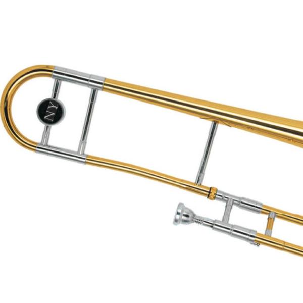 Imagem de Trombone de Vara TB 200V Laqueado Dourado com Case New York