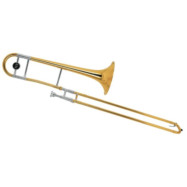 Imagem de Trombone de Vara TB 200V Laqueado Dourado com Case New York