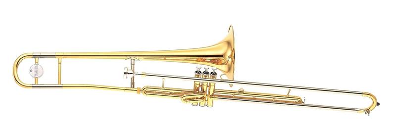 Imagem de Trombone Longo de Pisto em Sib (Bb) YAMAHA - YSL-354V (Válvula) - Made In Japan