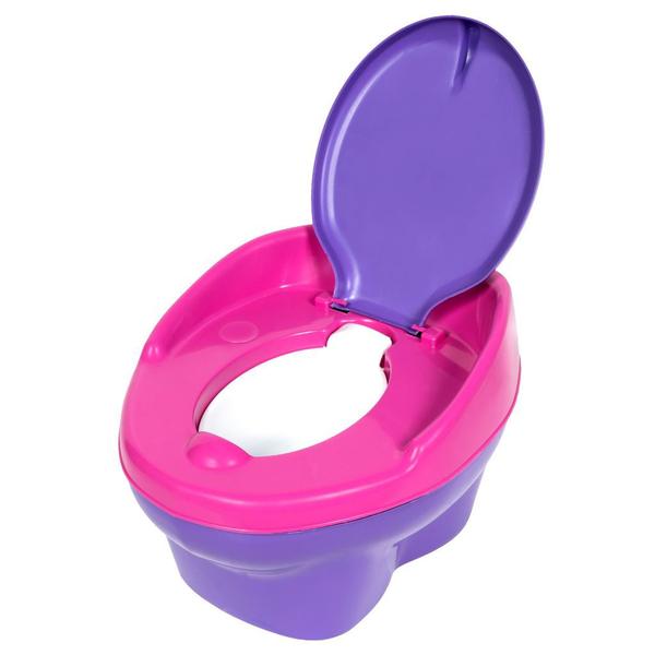 Imagem de Troninho Infantil Bichinhos Lilas e Rosa - Styll Baby