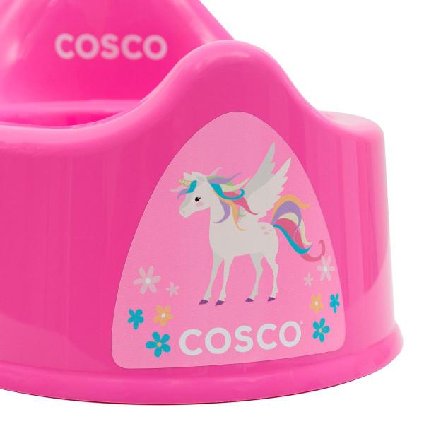 Imagem de Troninho Infantil Cosco Kids Rosa Penico Portatil Sanny