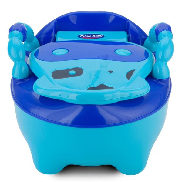 Imagem de Troninho Penico Infantil Musical Fazendinha Azul - Prime Baby