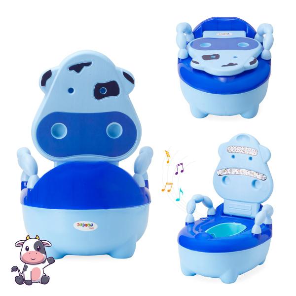 Imagem de Troninho Penico Infantil Musical Mimoso Azul - Replay Kids