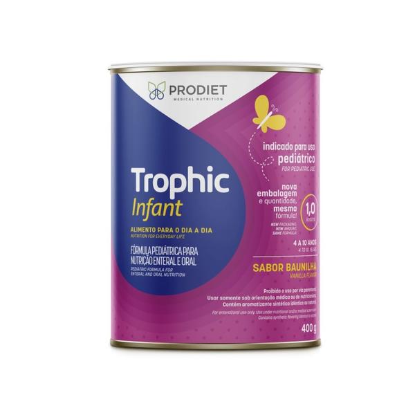 Imagem de Trophic Infant Baunilha 400G (KIT C/08 Unds) - Prodiet