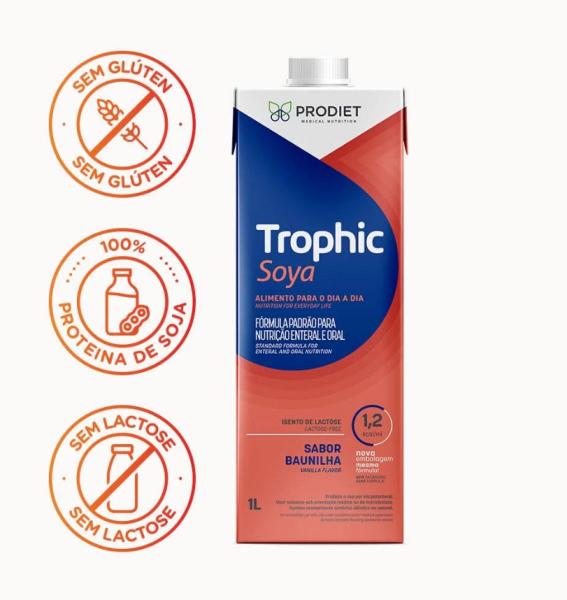 Imagem de Trophic soya 1.2 1000ml (kit com 02 unds) - prodiet