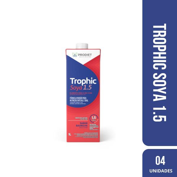 Imagem de Trophic Soya 1.5 Baunilha 1000ML (CX C/04 Unds) - Prodiet