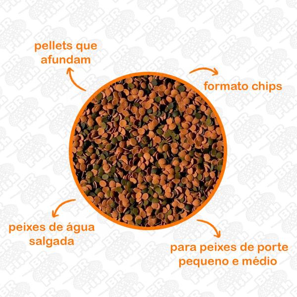 Imagem de Tropical Bionautic Chips 520g Ração Peixes Marinhos Chips