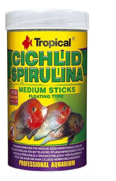 Imagem de Tropical Cichlid Spirulina Medium Sticks 90g