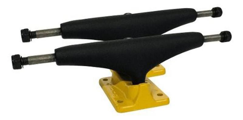 Imagem de Truck Cisco Skate 149Mm Preto X Amarelo