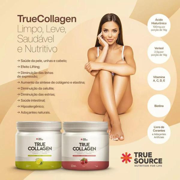 Imagem de True Collagen Limonada Suiça True Source 390g