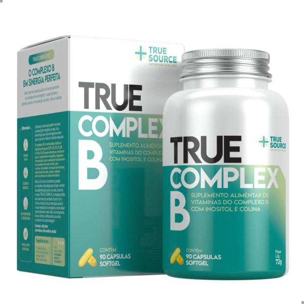 Imagem de True Complex B com Inositol e Colina 90 Cápsulas Softgel True Source