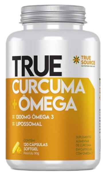 Imagem de True Curcumina+Ômega3 Lipossomal -120 caps