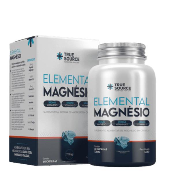 Imagem de True Elemental Magnésio True Source 725mg 60 cap