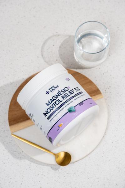 Imagem de True Magnesio + Inositol Relief 3.0 350g Camomila e Lavanda - True Source