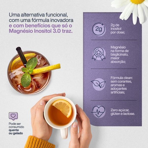 Imagem de True Magnésio + Inositol Relief 3.0 Camomila e Lavanda 350g True Source