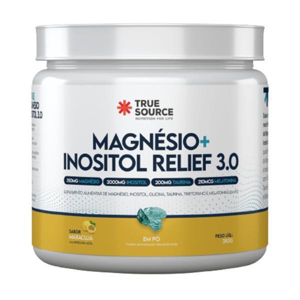 Imagem de True magnésio + inositol relief 3.0 maracujá 350g True source