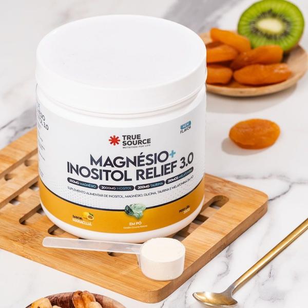 Imagem de True Magnésio + Inositol Relief 3.0 Maracujá 350g True Source