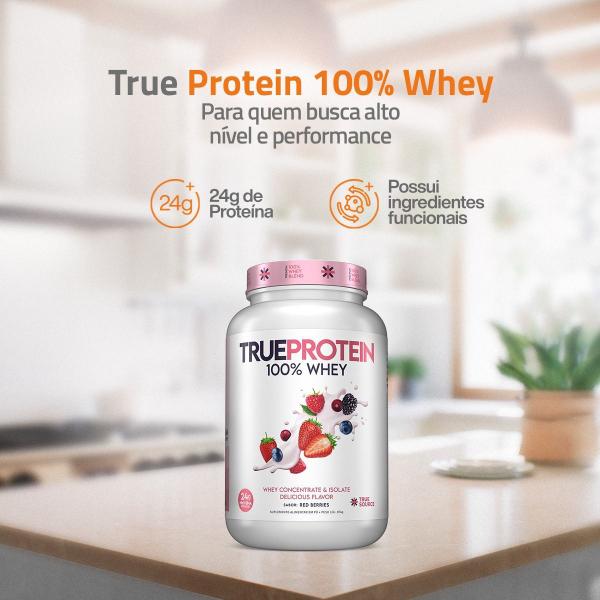 Imagem de True Protein 100% Whey True Source Concentrado e Isolado 874g