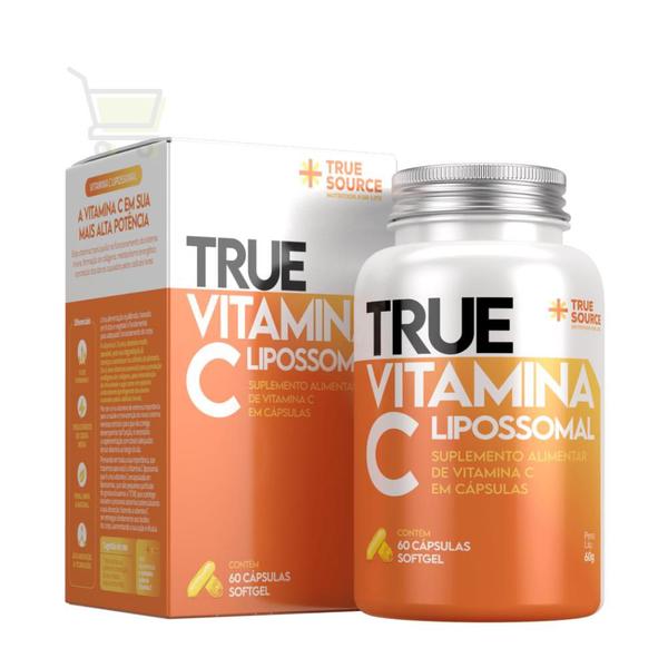 Imagem de True Source - Vitamina C 60 Cápsulas Softgel