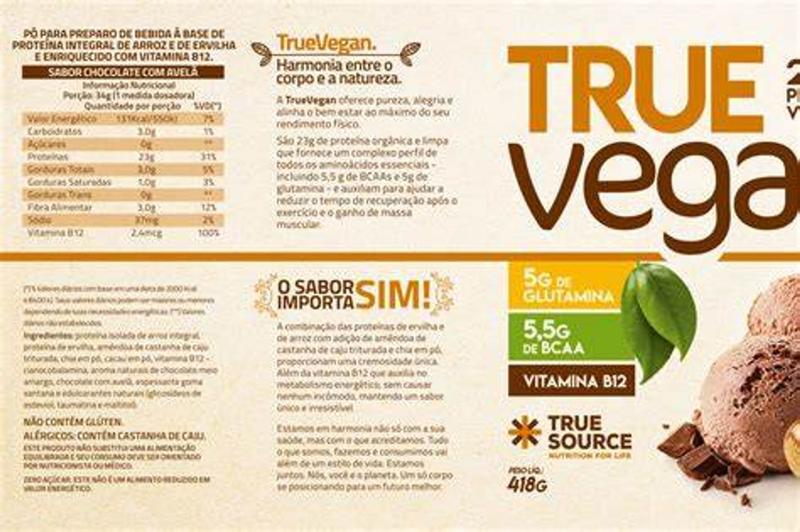 Imagem de True vegan go vegan true source chocolate branco com coco . vegan