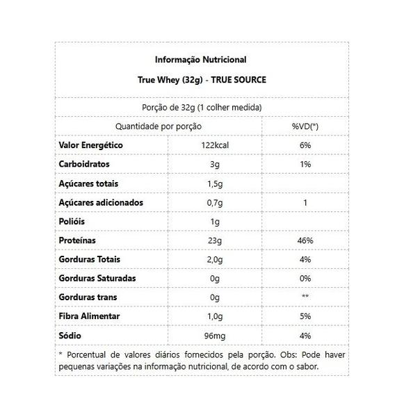 Imagem de True Whey (32g) - Hidrolisado e Isolado - Sabor: Coconut Icecream