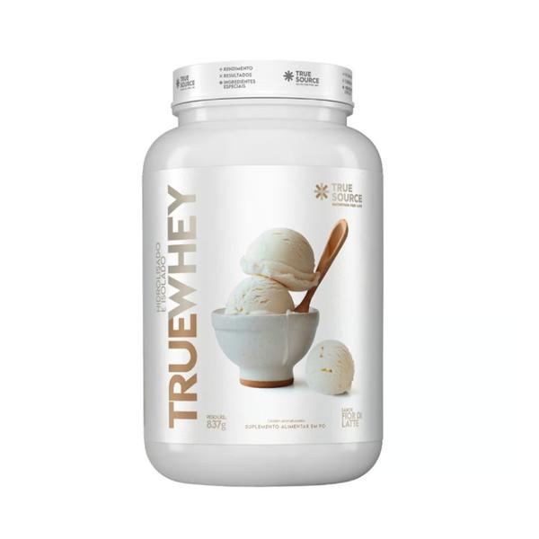 Imagem de True Whey Hidrolisado e Isolado 837g Fior di Latte - True Source