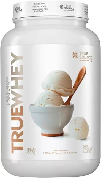 Imagem de True whey isolado e hidrolisado fior di latte 837g